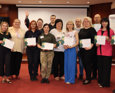 Aizkarpatu apgabalā īstenotas apmācības darbā ar kara upuriem